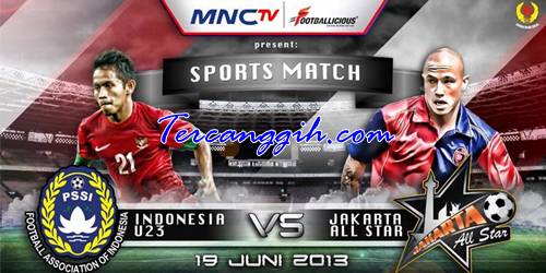 Indonesia U23 VS Jakarta All Star 2013