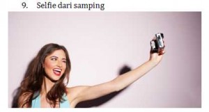 9 Selfie Dari Samping