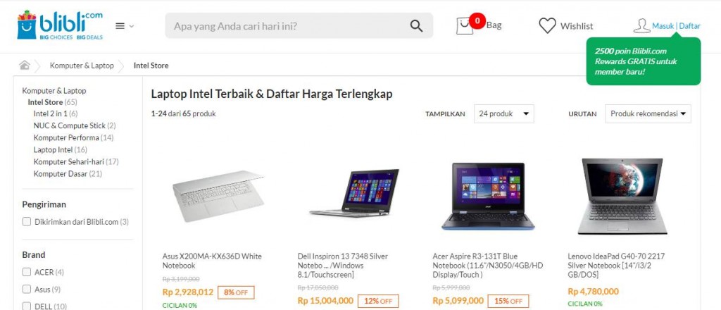 Berbelanja Online Laptop Sesuai Dengan Kebutuhan Mahasiswa - Tercanggih.com